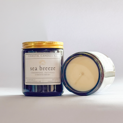 Sea Breeze Scented CocoSoy Wax Candle