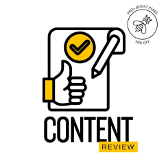 content review - have your content reviewed and optimised for you