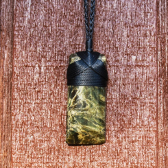 NZ Raukaraka Pounamu Hei Toki Necklace RAU 002