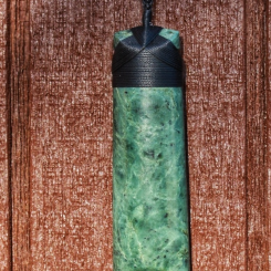 NZ Greenstone Pounamu Toki Necklace TKL050