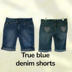 True Blue Denim Shorts