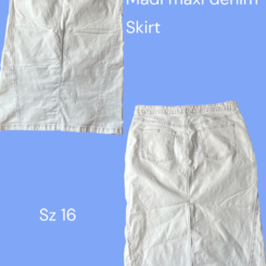 Breakers Madi Maxi Denim Skirt