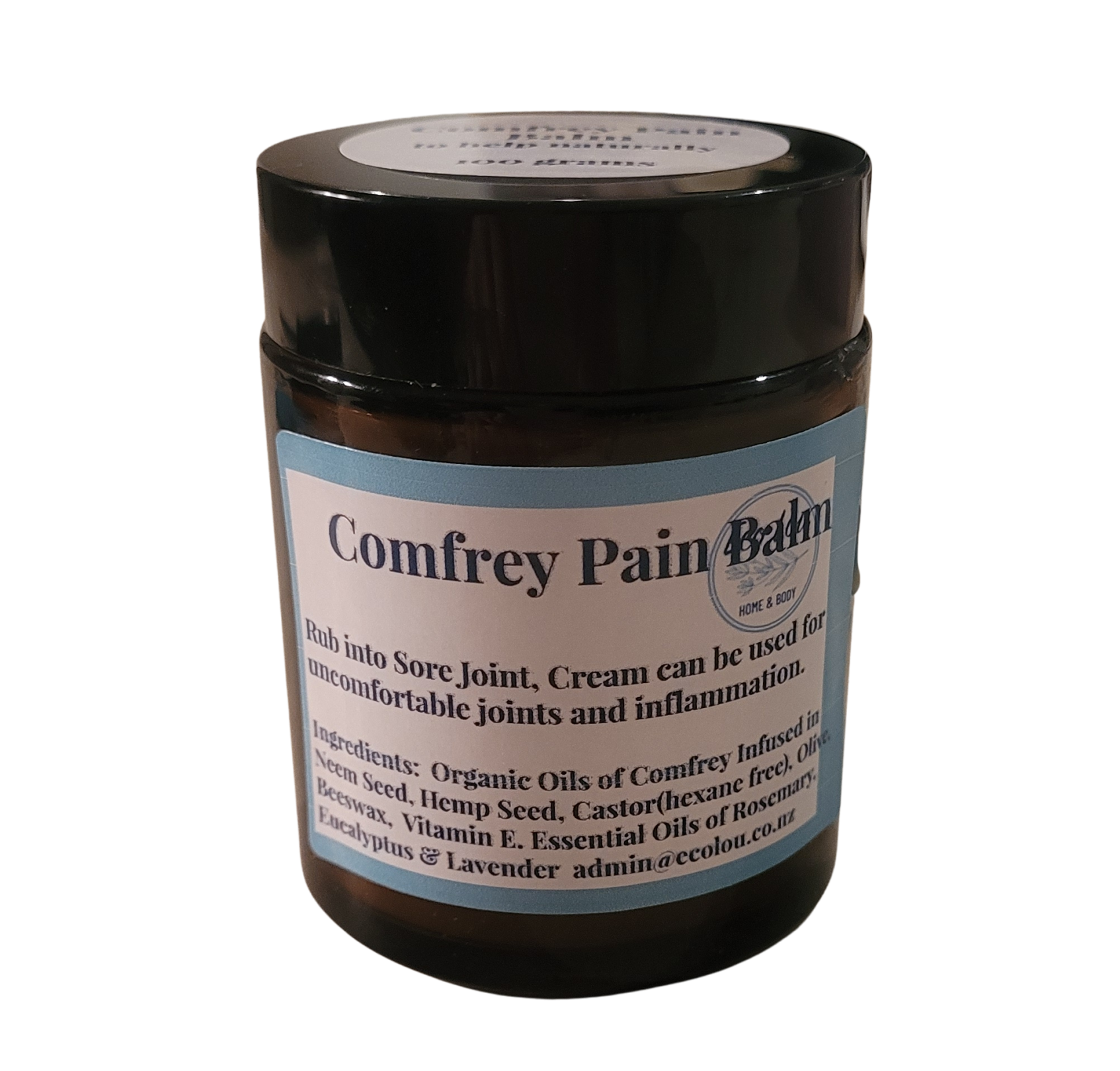 Handmade Comfrey Pain Balm - 2 Sizes