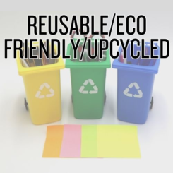 Reusable/Eco friendly/Upcycled
