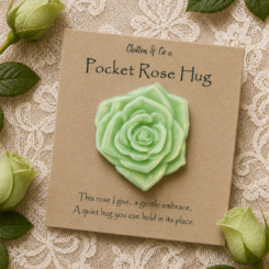 Mint Green Pocket Rose Hug