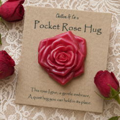 Red Pocket Rose Hug