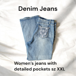 Women’s Western Jeans with detailed pockets