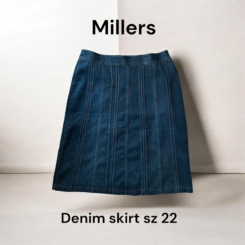 Millers Denim Maxi Skirt