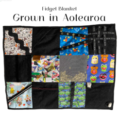 Fidget Blanket: Grown in Aotearoa