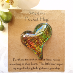 Multicoloured Dichroic Pocket Hug