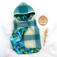 Wool Vest Teal size 3