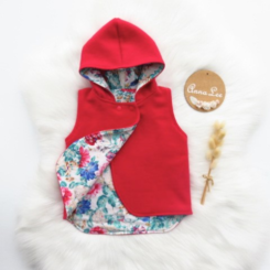 Wool Vest Red size 2