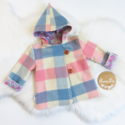 Mabel Wool Coat | Size 2 | Cream Check