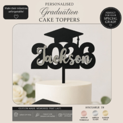 Personalised Graduation Cake Topper