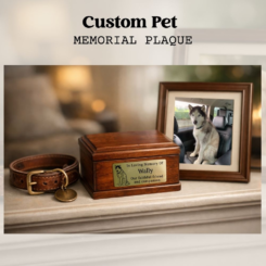 Custom Pet Memorial Plaque