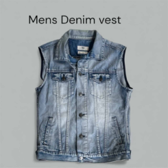 Rusty Mens Denim Vest