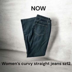 Now Curvy Straight Denim jeans