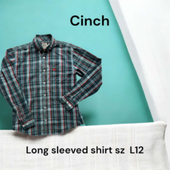 Cinch long sleeved shirt