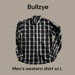 Bullzye Men’s Western Shirt