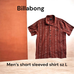Billabong short sleeved shirt
