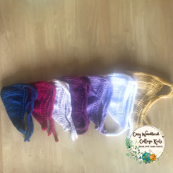 Picture of range of bandana with ties