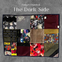 Fidget Blanket: The Dark Side