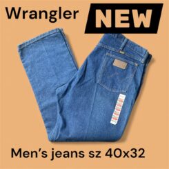 New Mens Wrangler Cowboy Cut Jeans