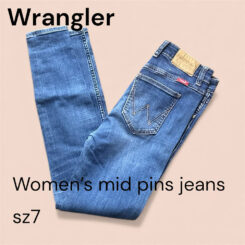 Women’s Wrangler Mid Pins jeans