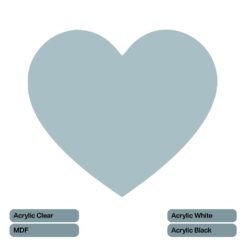 Heart Craft Blanks