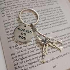 Fish Hook Keyring