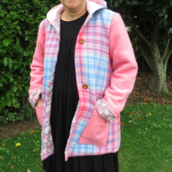 Women's Wool Coat – Size 14–16 – Rosewater