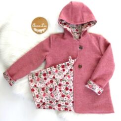 Mabel Wool Coat | Size 6 | Vintage Rose