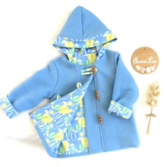 Nellie Wool Coat | Size 1 | Blue Balloons