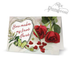 Knob Throb Card