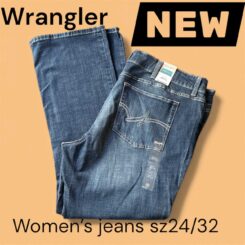 New Womens Wrangler Bootcut Jeans