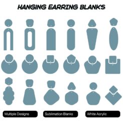 Hanging Earring Acrylic Blanks