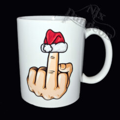 A lot like f*ck this mug