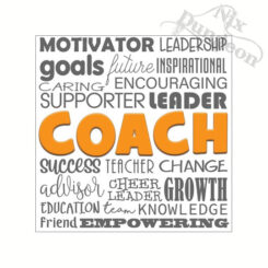 Coach Greeting Card