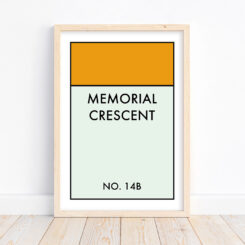 Custom "Your Street Name" Print