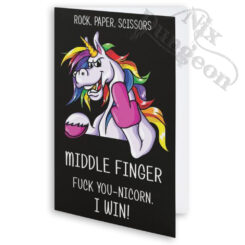 F**k You-nicorn Card