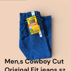 New Mens Wrangler Cowboy Cut, Original Fit Jeans