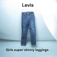Girls Levis Super skinny knit jeans
