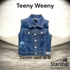 Kids Teeny Weeny Denim Vest