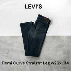 Womens Levis Demi Curve Straight Leg W26