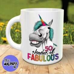 50 Shades Of Fabulous - Gay Pride Mug