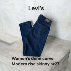 Women’s Levi’s Demi Curve Jeans W27