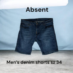 Men’s Absent Denim Shorts sz 34