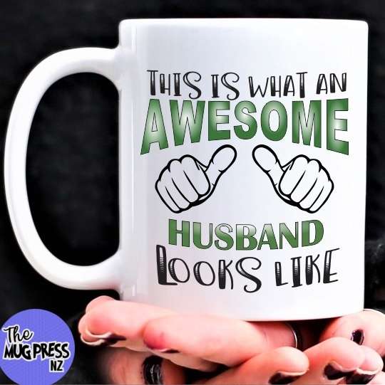 Awesome Hubby, Dad - Personalise it your way - Image 2