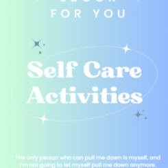 Self Care Activity Book by Eco Lou