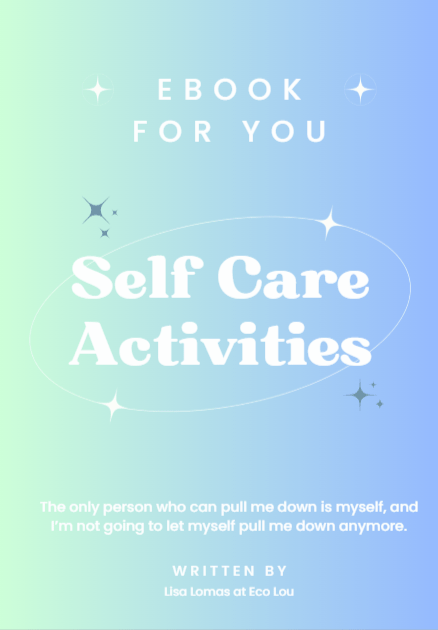 Self Care Activity Book by Eco Lou